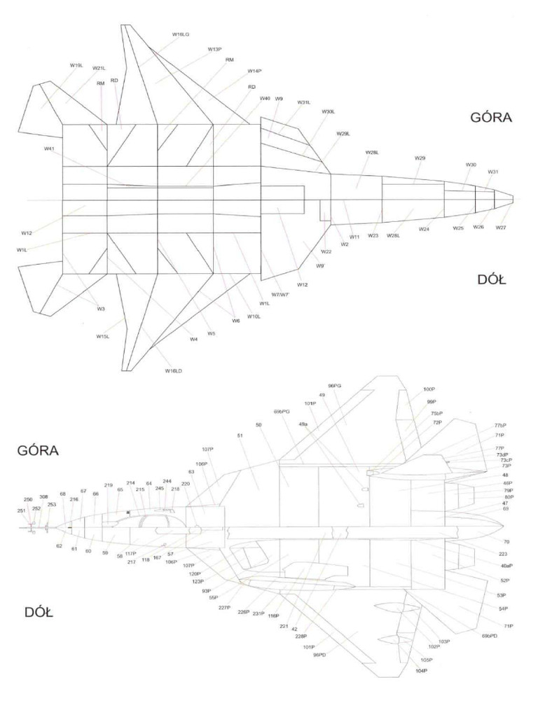 Su 57 Papercraft | PDF