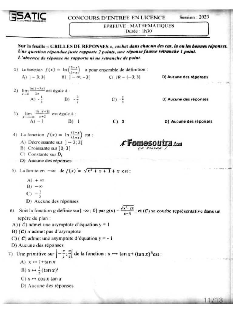 Math 2023 | PDF