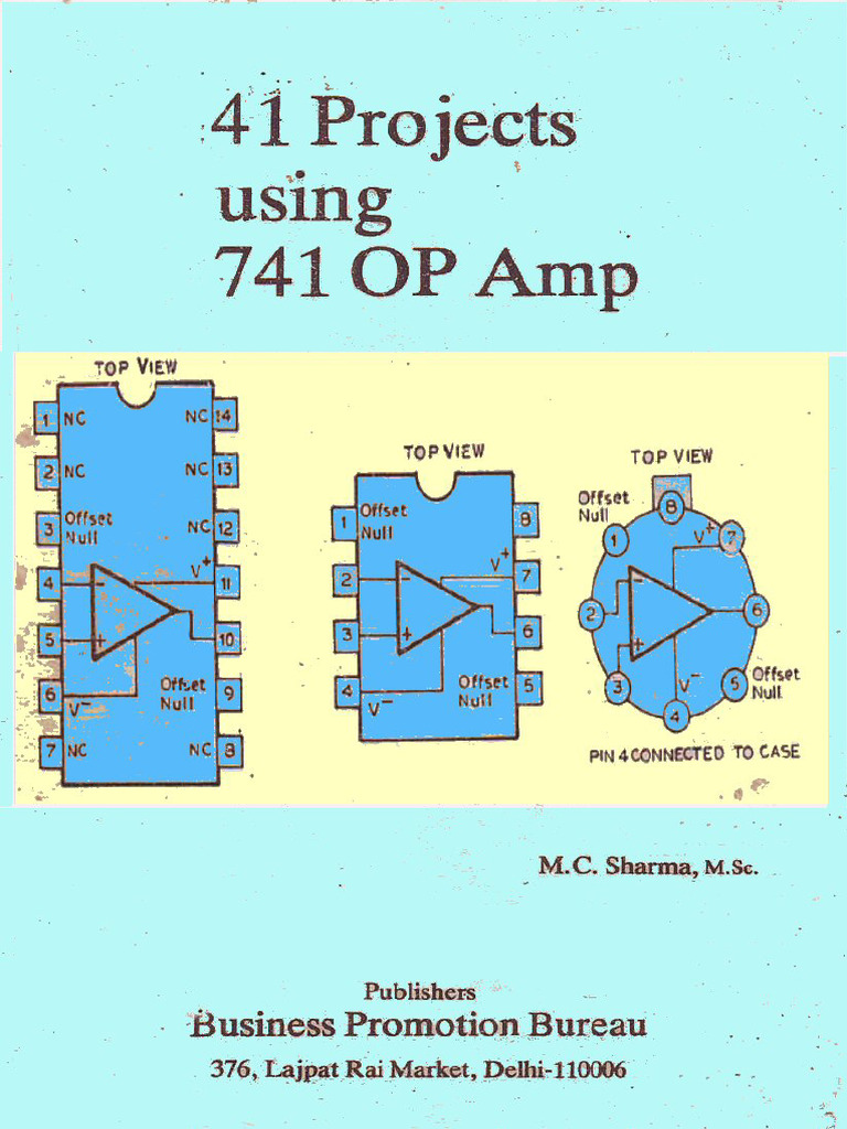 41 Projects Using IC 741 OP-AMP | PDF