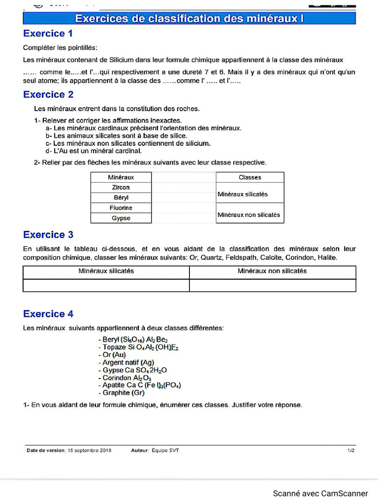 Exercice S | PDF