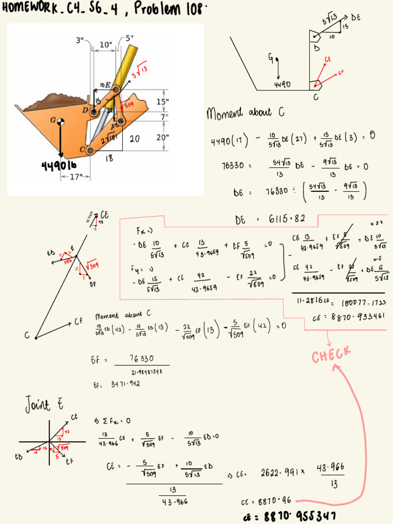 Homework Problem Solutions for C4 S6 4 | PDF