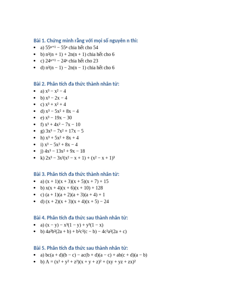 Bai Toan Toan Hoc | PDF