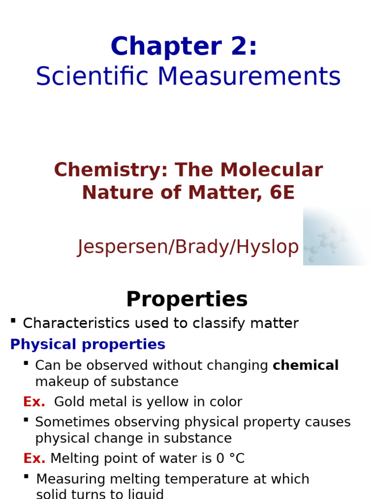 Understanding Scientific Measurements in Chemistry | PDF | Fahrenheit ...