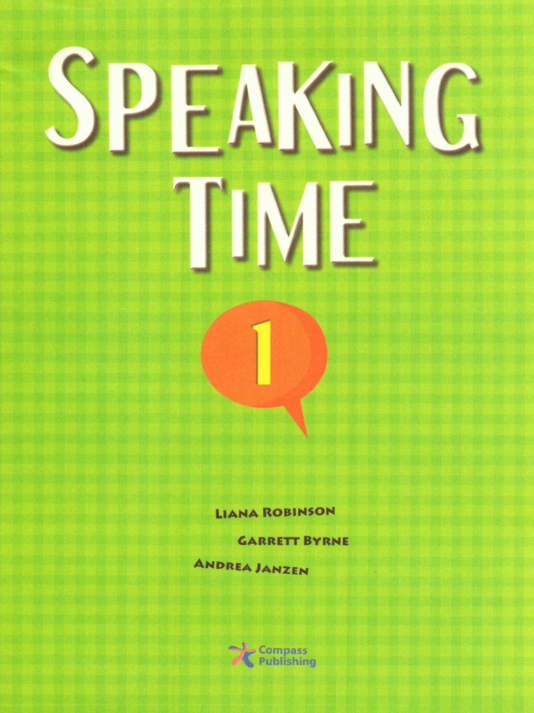 Speaking Time 1 | PDF