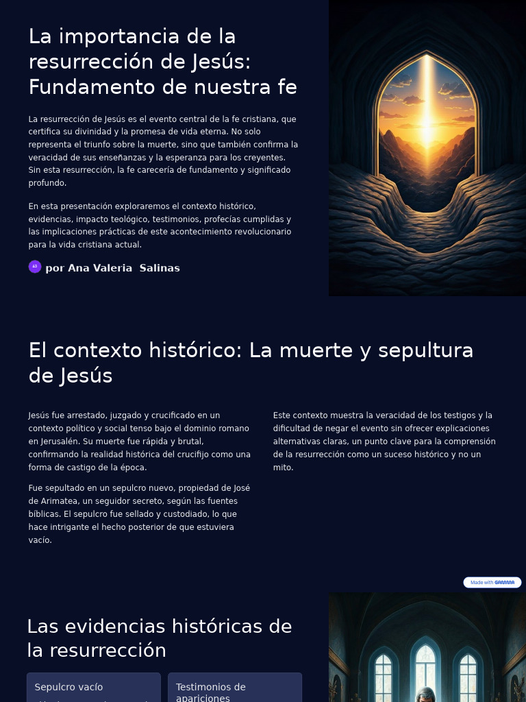 Resurrección de Jesús: Fe y Esperanza | PDF | La resurrección de Jesús ...