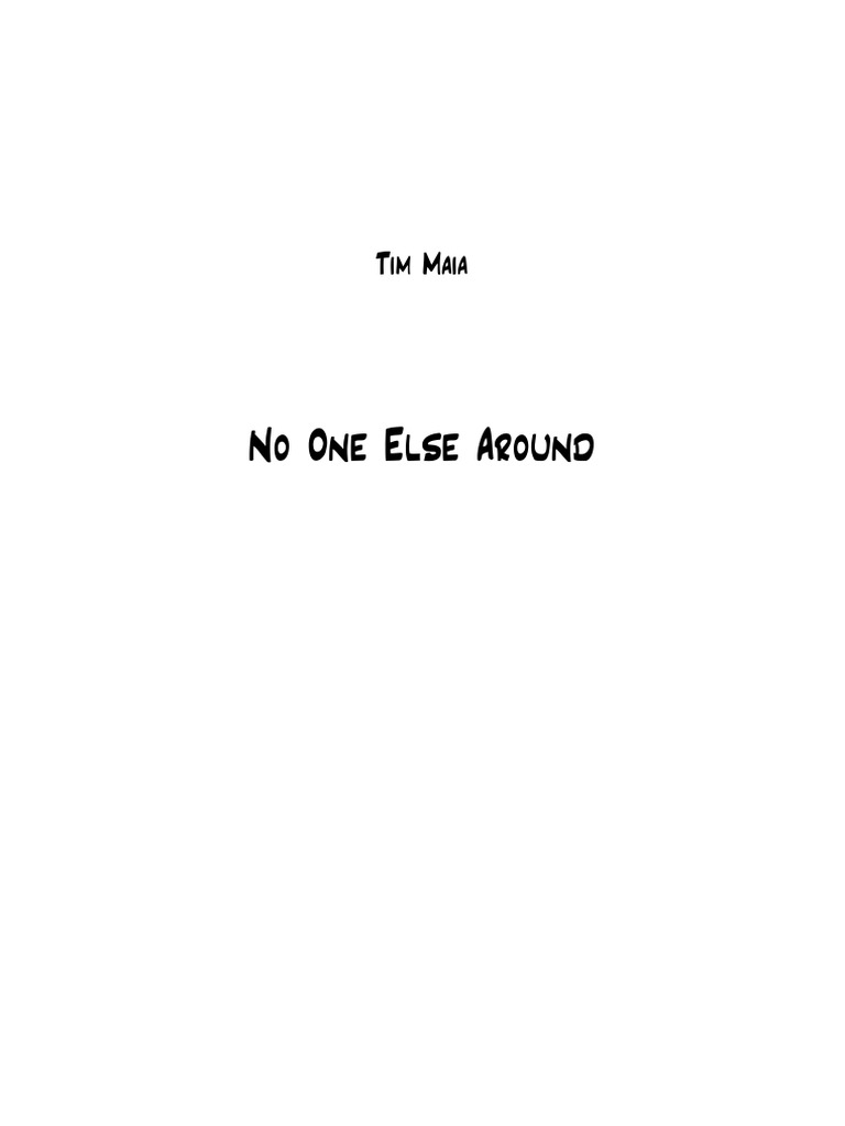 No One Else Around - Full Score | PDF