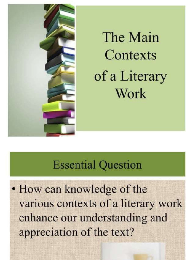 Literary Context | PDF