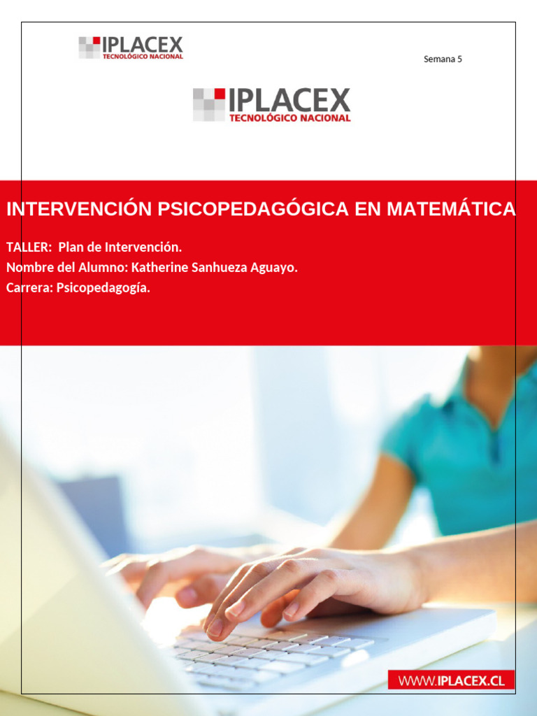 Intervencion Psicopedagogica en Matematica | PDF | Aprendizaje ...