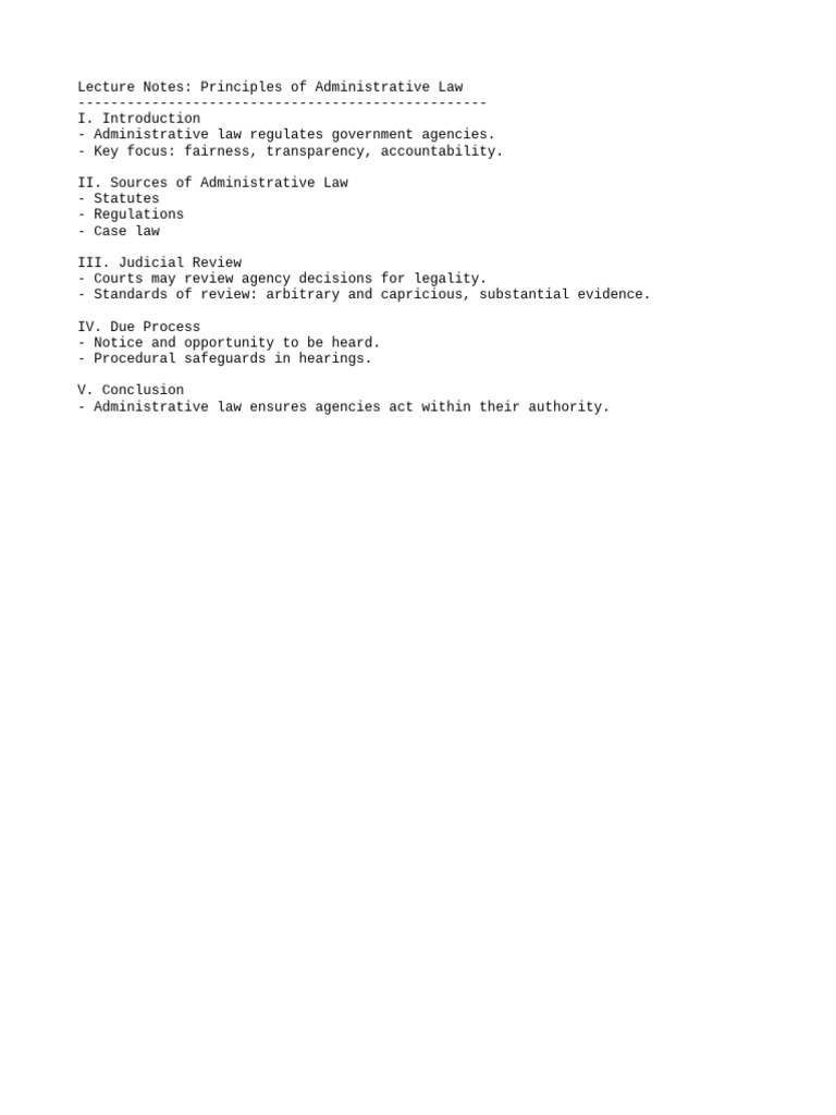 Class Notes | PDF