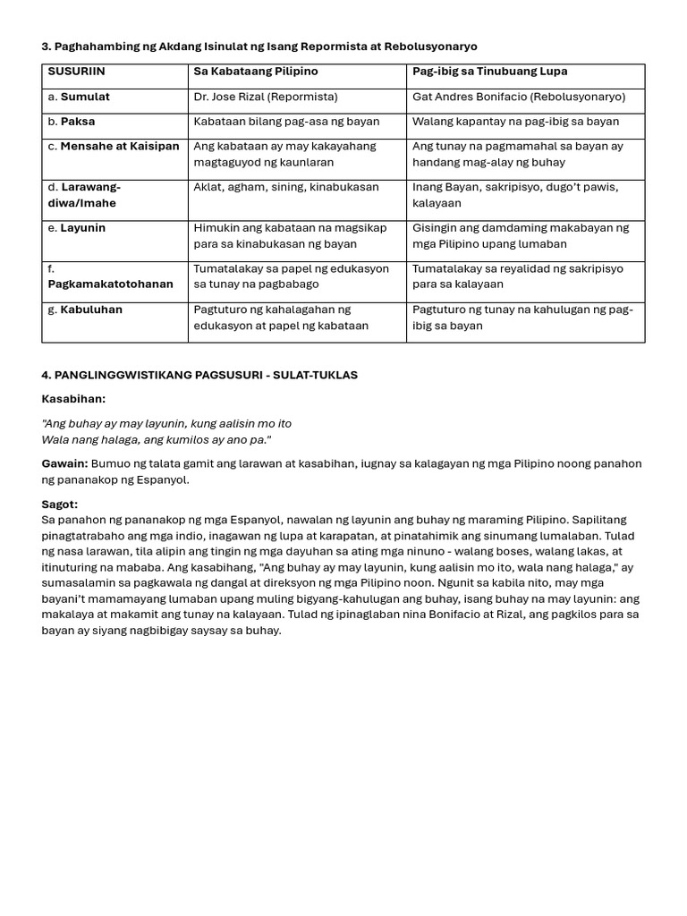 Zian - Homework - Filipino - July 24 2025 | PDF