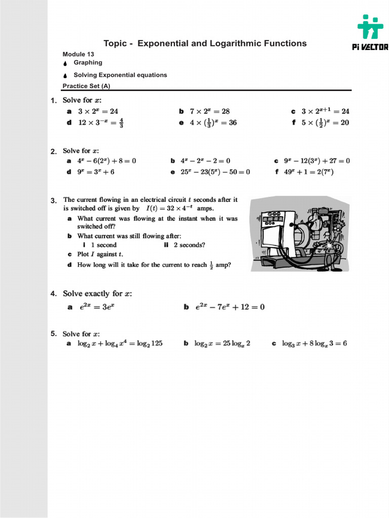 Exponential & Logarithmic Functions Guide | PDF