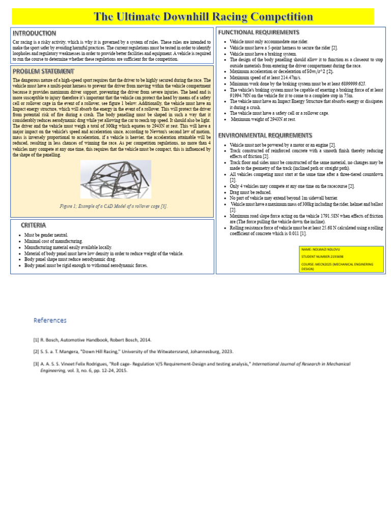 Car Racing Vehicle Safety Regulations | PDF | Vehicles | Mass