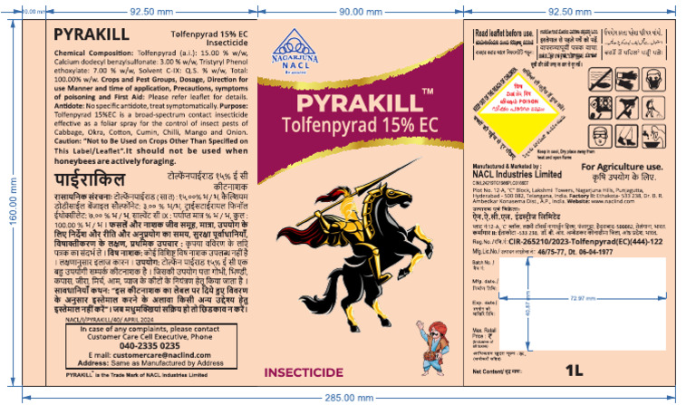 Pyrakill Label 1 | PDF
