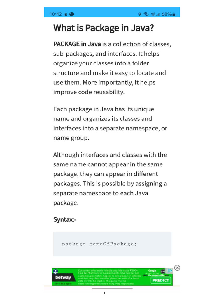 Java 21 To 40 | PDF
