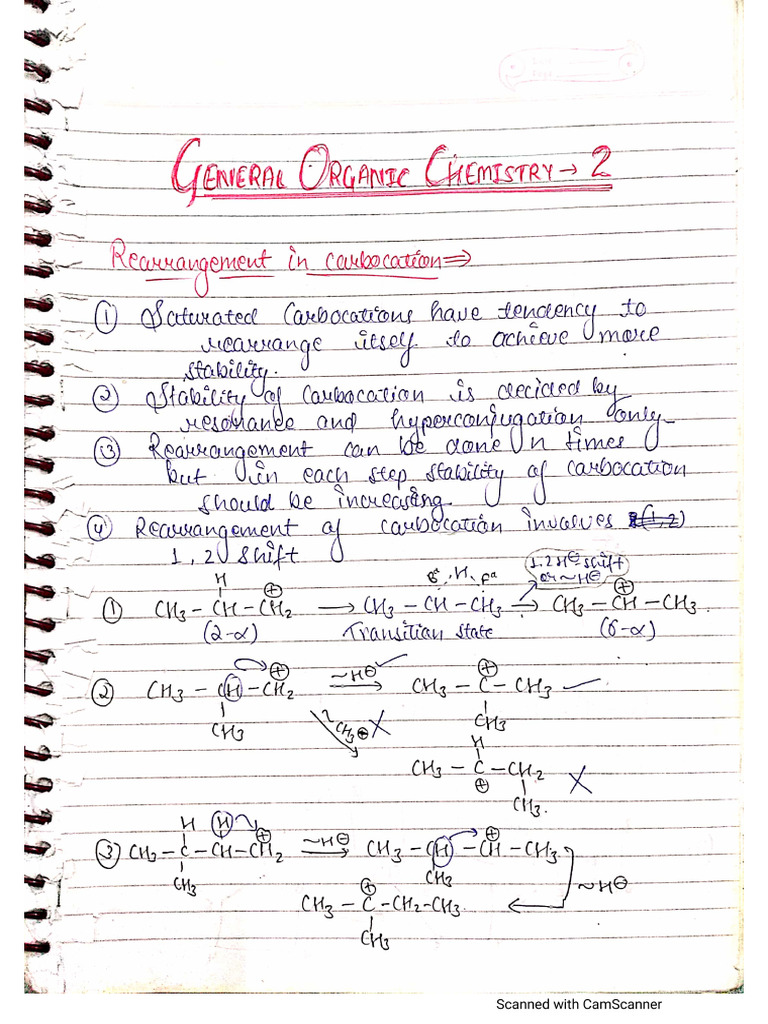 Goc 2 Enthuse Organic Chemistry Notes For NEET EXAM | PDF