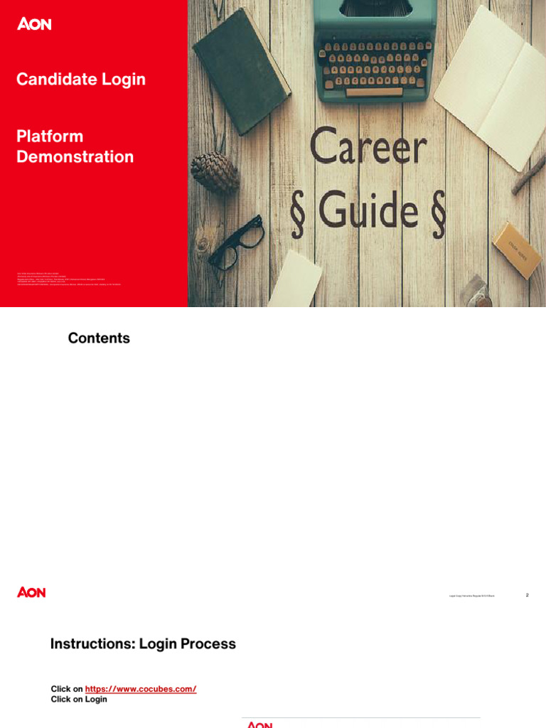 Candidate Login and Resume Update Guide | PDF