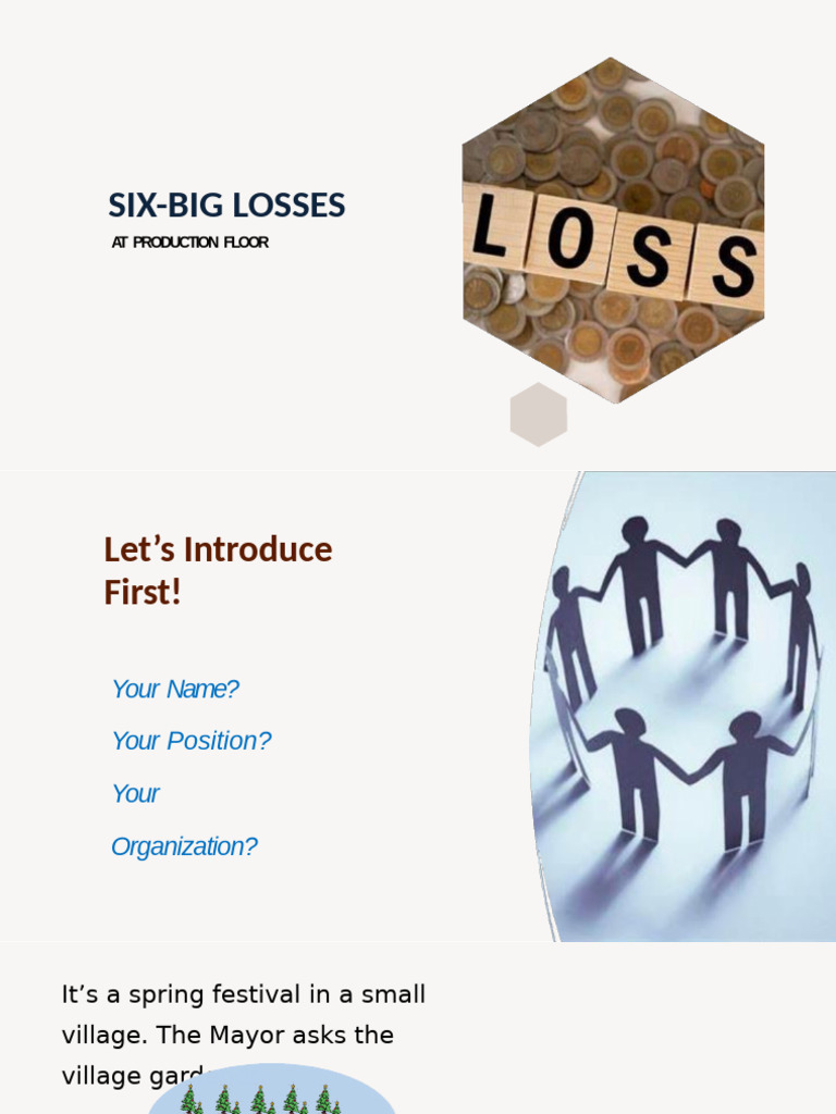 Analyzing Six Big Losses in Production | PDF | Business