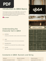 Introduction to QBASIC Programming | PDF | Basic | Computer Program