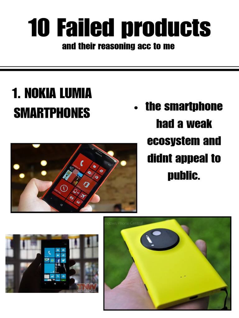 10 Failed Products | PDF
