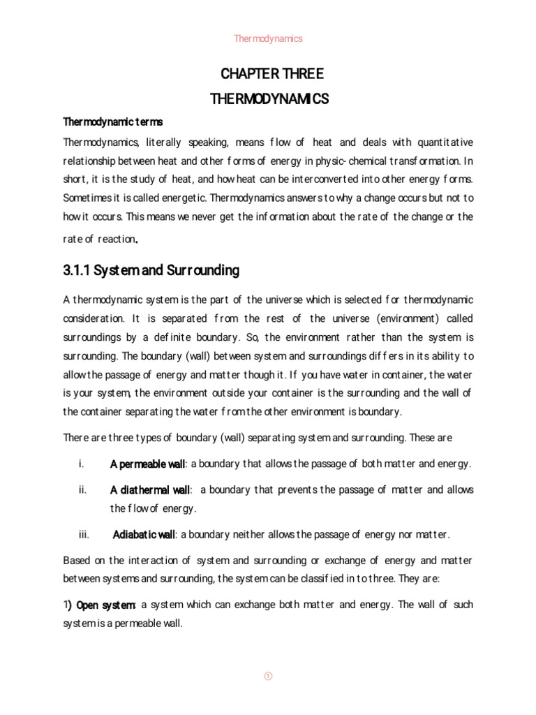 Understanding Thermodynamics Concepts | PDF
