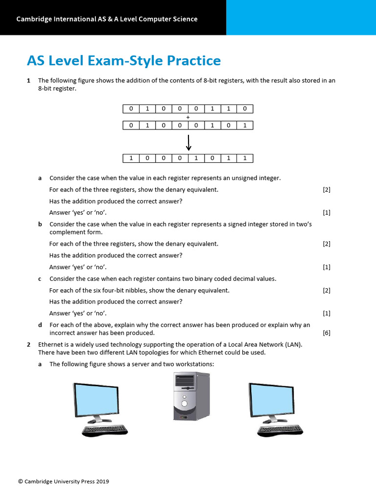 Exam-Style Practice Section 1 | PDF | Software Engineering | Computer ...