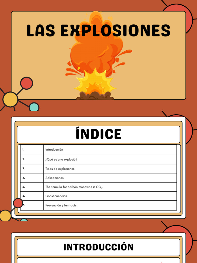 Tipos y Consecuencias de Explosiones | PDF