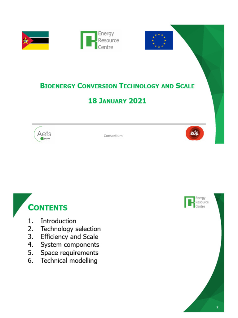 Bioenergy Conversion Technology Overview | PDF | Gasification ...