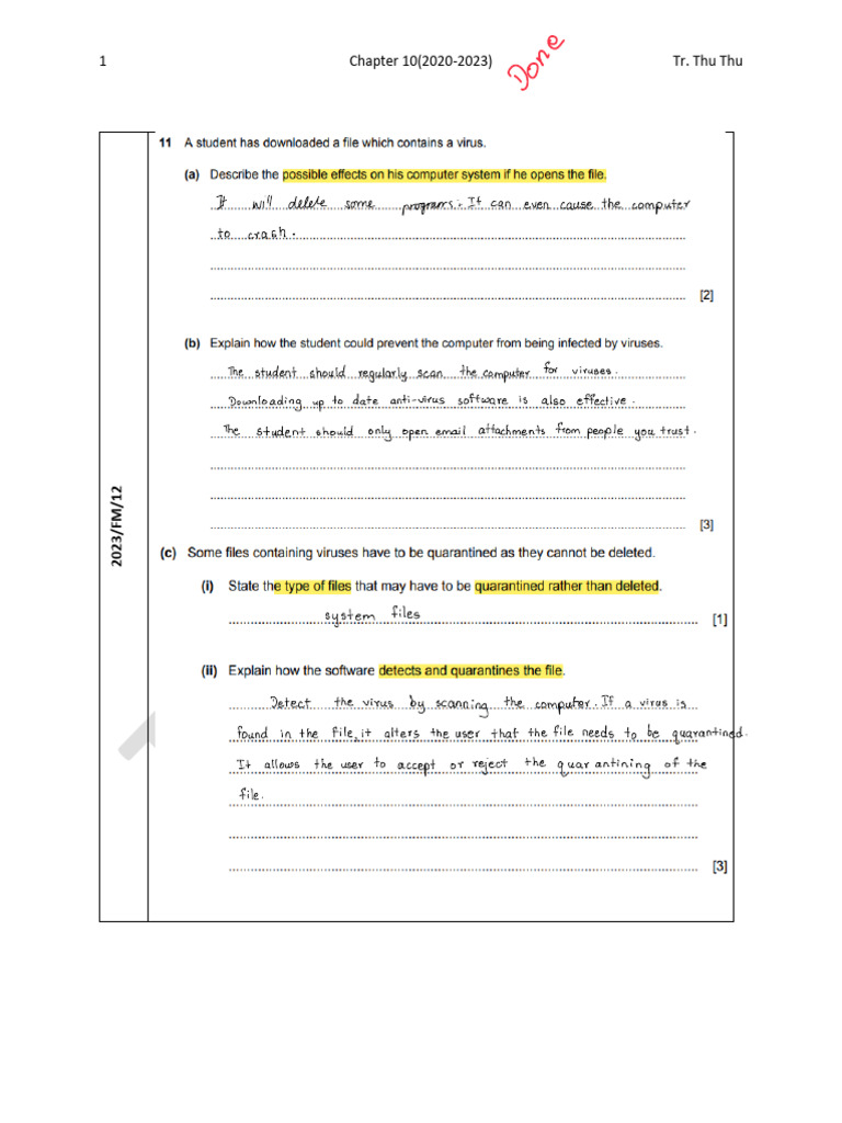 Chapter 10 Overview (2020-2023) | PDF