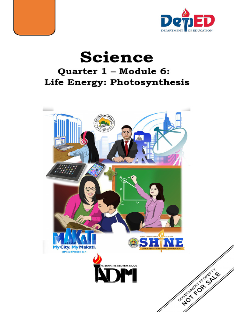 Photosynthesis: Grade 9 Science Module | PDF | Photosynthesis | Chloroplast