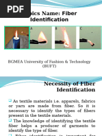 Microscopic Fiber Identification Guide | PDF | Textiles | Yarn