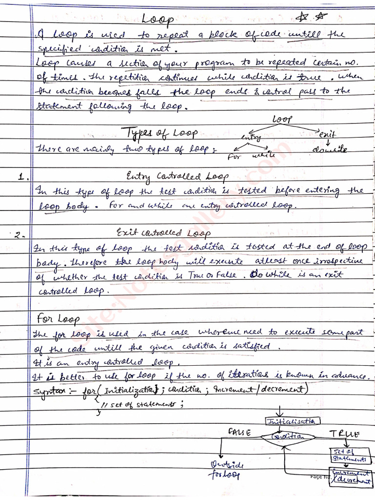 Loop and Array Pps Unit-3 | PDF