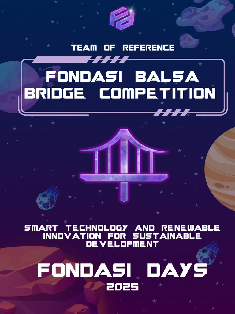 Fondasi Balsa Bridge Competition 2025 | PDF