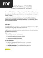 Fire Code Occupancy Classifications | PDF | Building | Fire Sprinkler ...