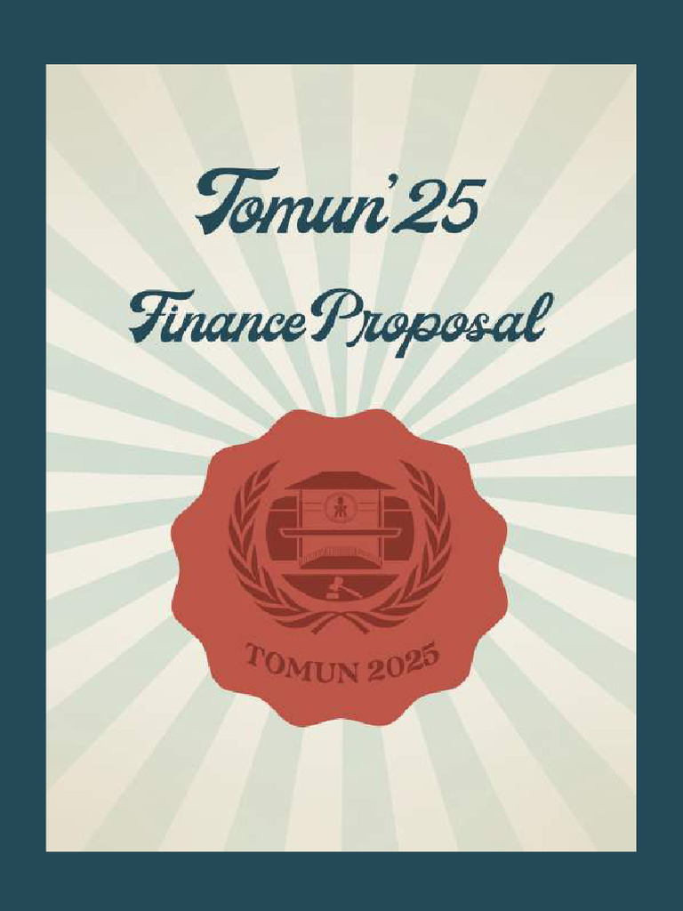 Tomun'25 - Finance Proposal | PDF
