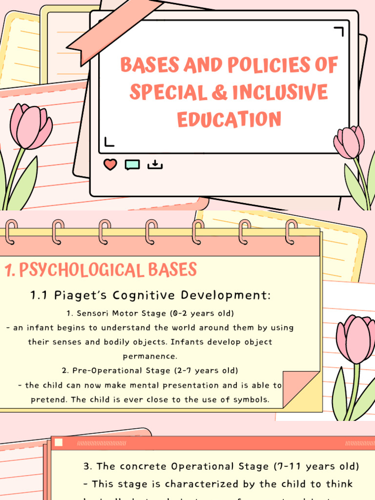 Psychological Foundations of Inclusive Education | PDF | Learning ...