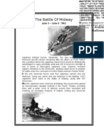 WW2 Timeline - Battle of Midway (1942)