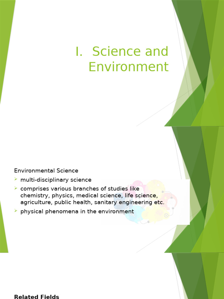 Science and Environment | PDF | Environmental Resource Management ...