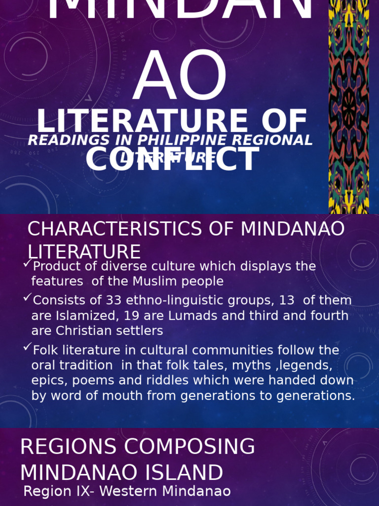 A Take-Away To Mindanao Literature | PDF