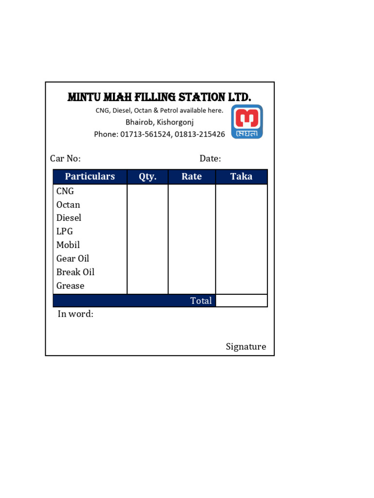 District Wise Fuel Rates Summary | PDF