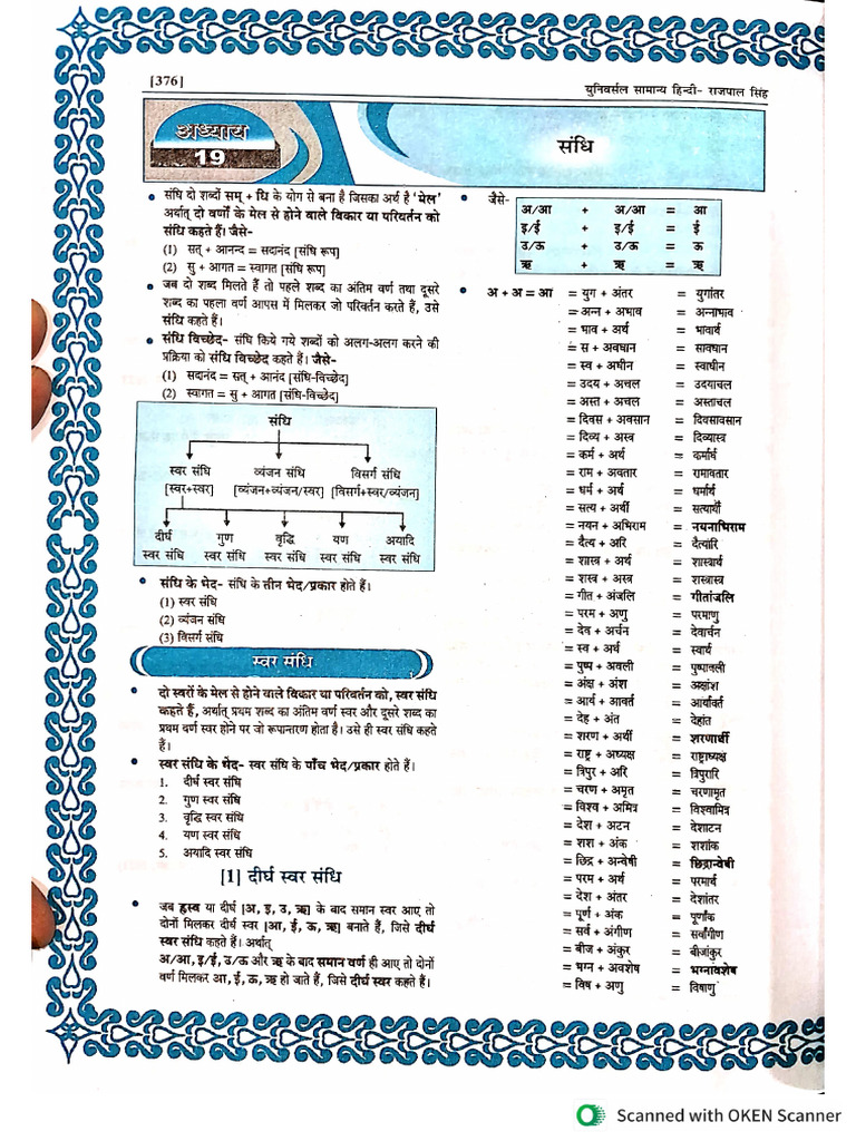 Sandhi | PDF