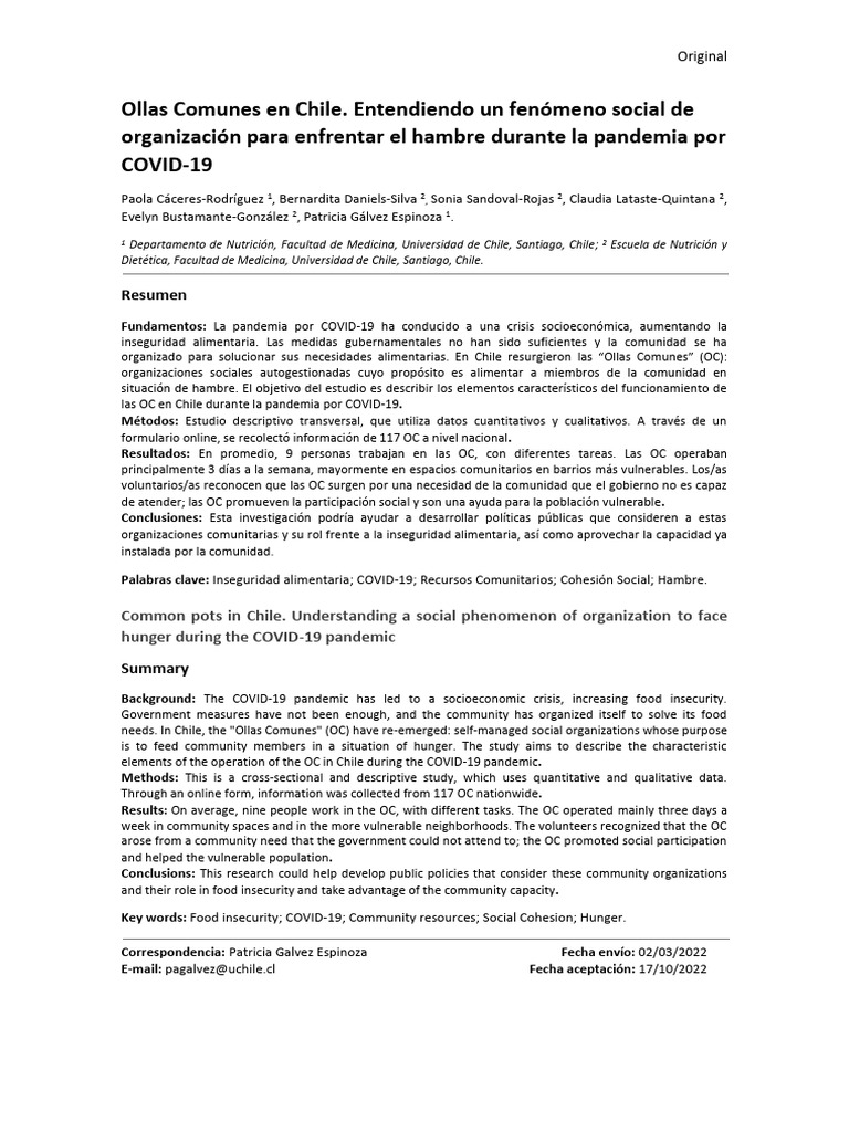 RENC D 22 0017. Manuscrito Final | PDF | Metodología de encuesta | Pobreza