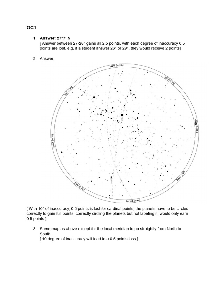 IOAA Junior Astronomy Assessment | PDF | Stellar Groupings | Ptolemy