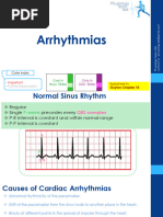 Arrhythmias - Zero To Finals | PDF | Heart | Cardiology