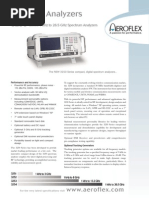 Aeroflex 3250 Spectrum Analyzer