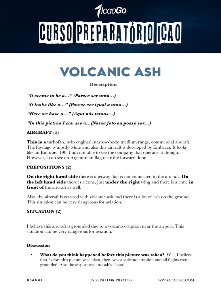 Volcanic Ash Impact on Aircraft Safety | PDF | Volcano | Aviation