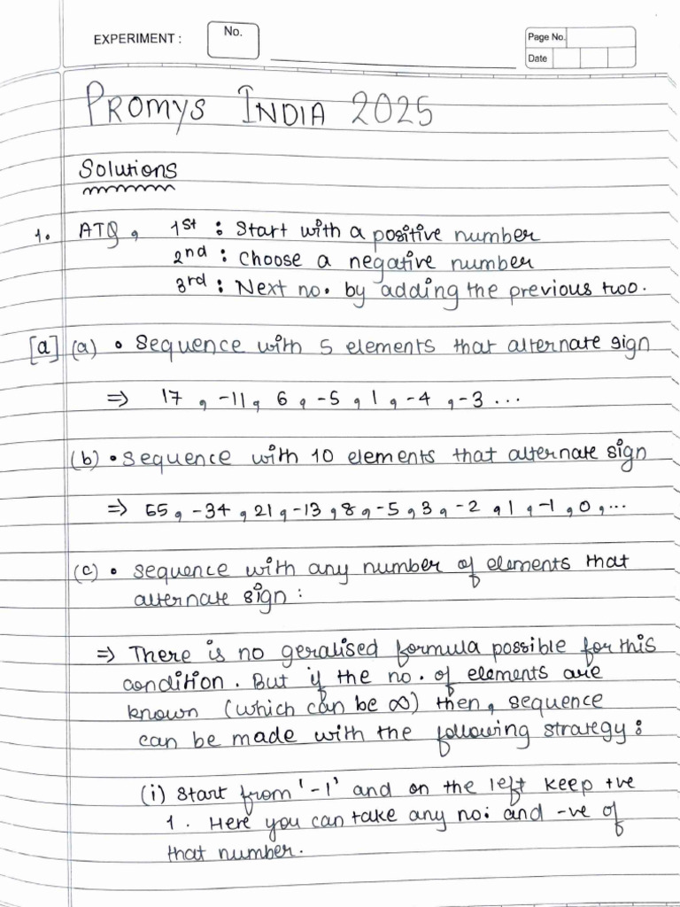 Problem Set Solutions | PDF