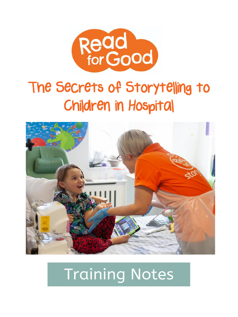 The Secrets of Storytelling To Children in Hospital Training Notes 1 | PDF