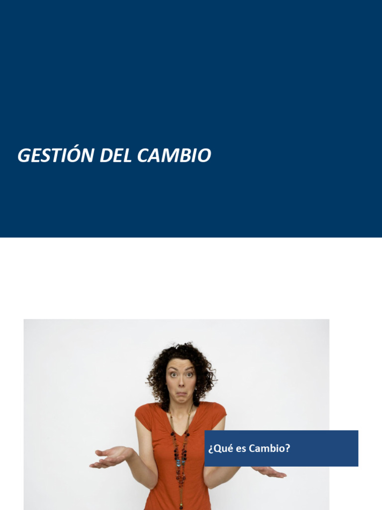 Estrategias para la Gestión del Cambio | PDF | Conocimiento | Fuerza