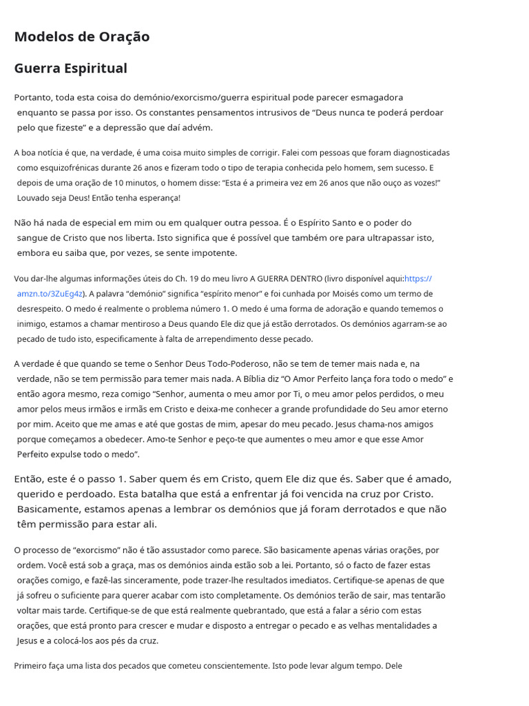 Modelos de Oração - en.Pt-PT | PDF | Pecado | Jesus