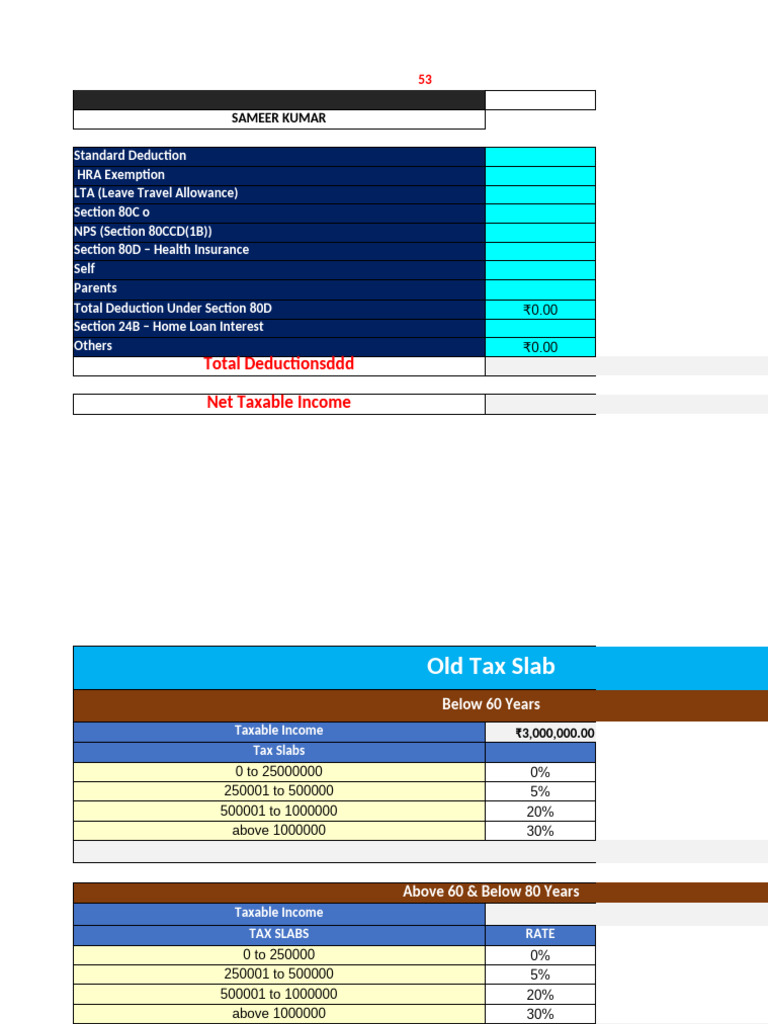Tax Calculation Guide for 2025 | PDF | Tax Bracket | Taxes